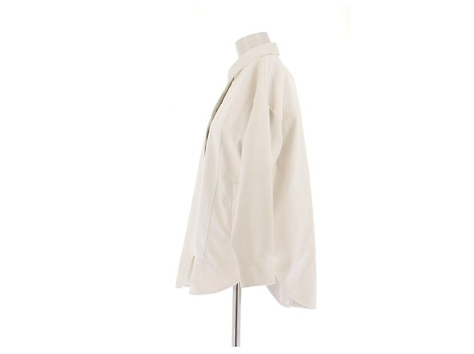 Giacca bicolore bianca 3.1 Phillip Lim Bianco - vista 3