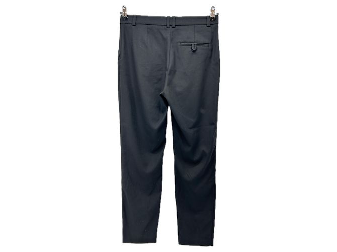 Autre Marque Pantalones de algodón negros talla M - vista 2