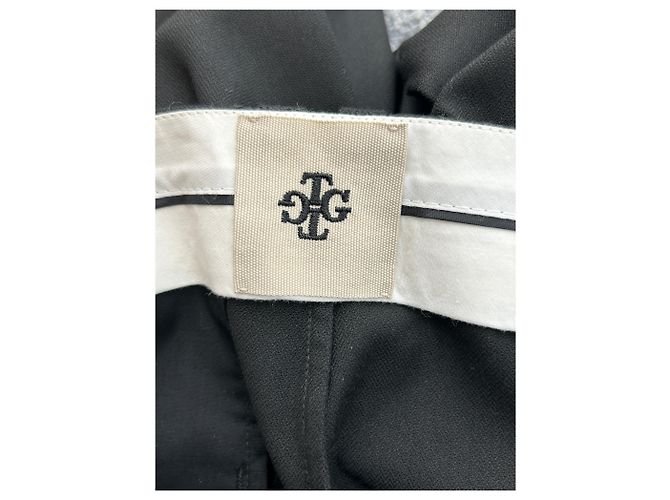 Autre Marque Pantalones de algodón negros talla M - vista 3