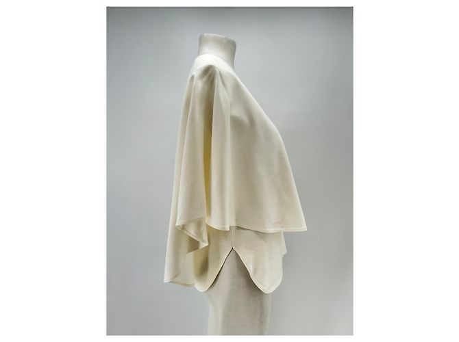 Autre Marque Beige Kurzarmbluse 'Arona' - Ansicht 3