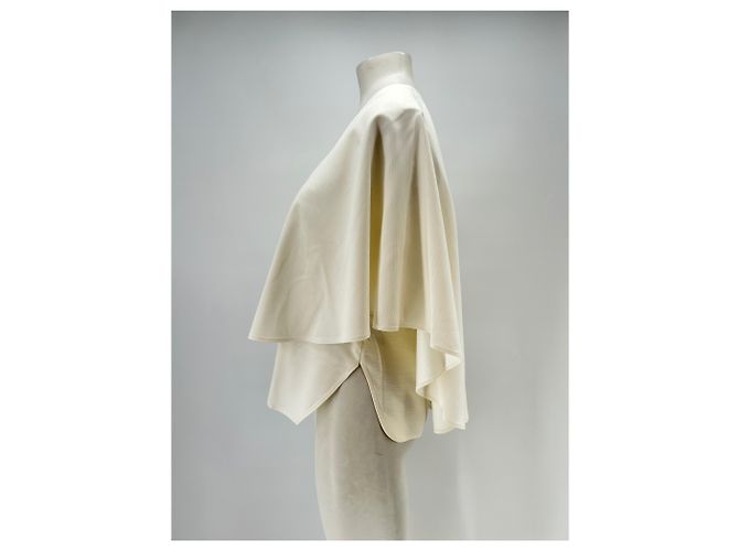 Autre Marque Beige Kurzarmbluse 'Arona' - Ansicht 4