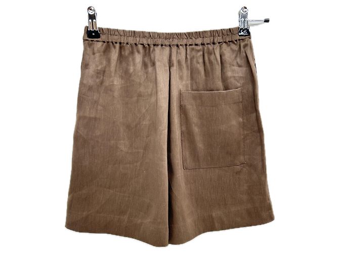 Autre Marque Short marrone "Adonia" - vista 2