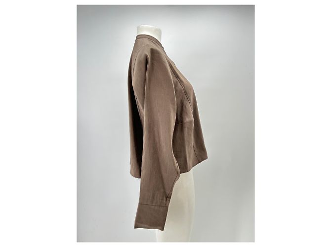 Autre Marque Camicia marrone "Siara" - vista 3