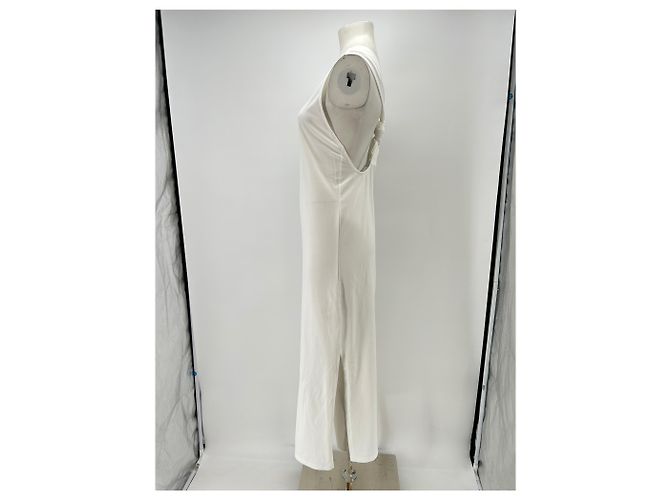 Autre Marque Vestido largo blanco atado en la espalda "Rayna" - vista 4