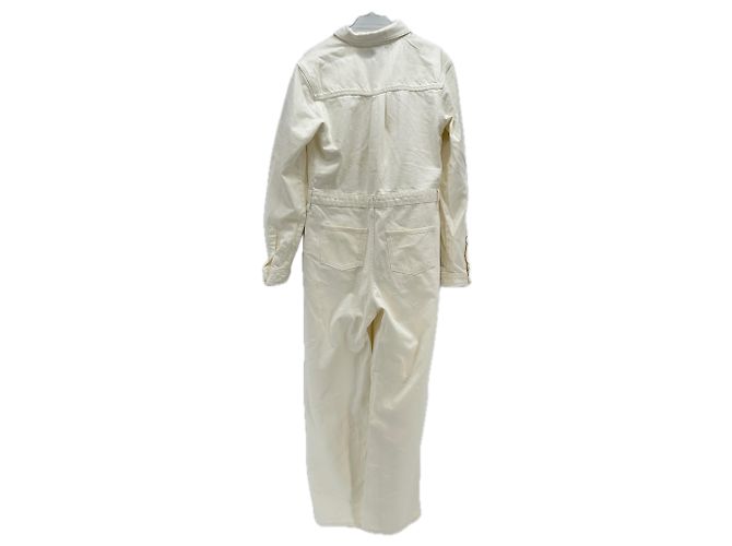 Autre Marque Mono de denim blanco LOULOU STUDIO - vista 2