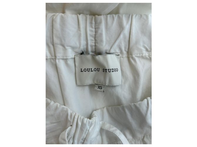 Autre Marque Falda larga blanca "Teli" Blanco - vista 5