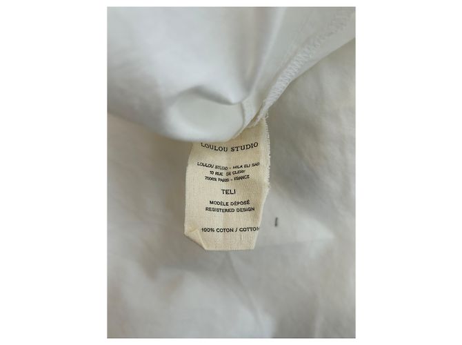 Autre Marque Falda larga blanca "Teli" Blanco - vista 6