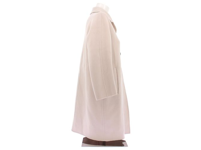 Abrigo Max Mara de lana beige - vista 4