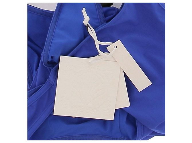 Autre Marque Einteiliger Badeanzug in Blau - Ansicht 6