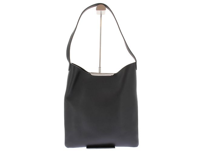 Autre Marque Borsa a mano ELLEME in pelle nera Nero - vista 2