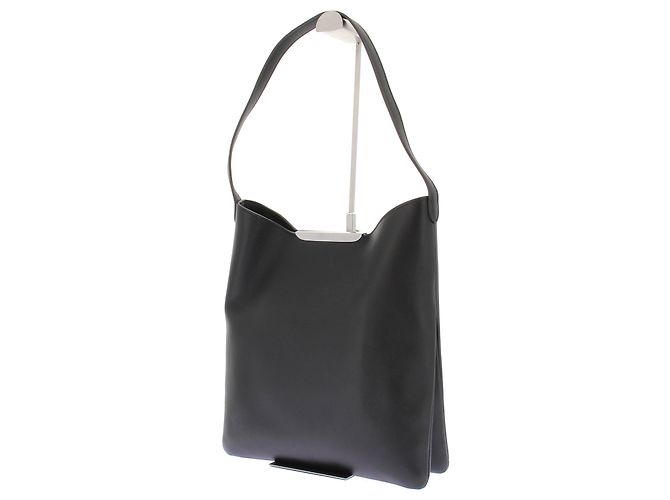 Autre Marque Borsa a mano ELLEME in pelle nera Nero - vista 3