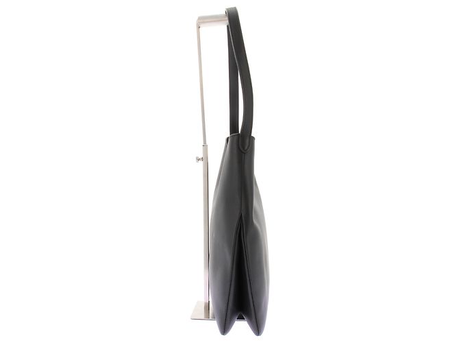 Autre Marque Borsa a mano ELLEME in pelle nera Nero - vista 4