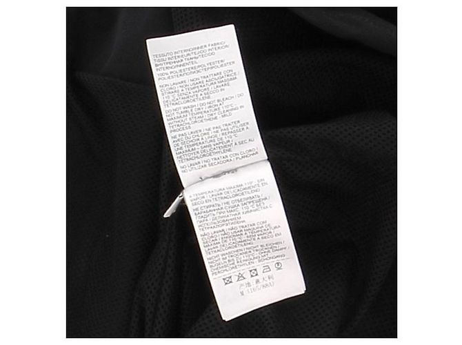 Bottega Veneta Abrigo impermeable negro - vista 7