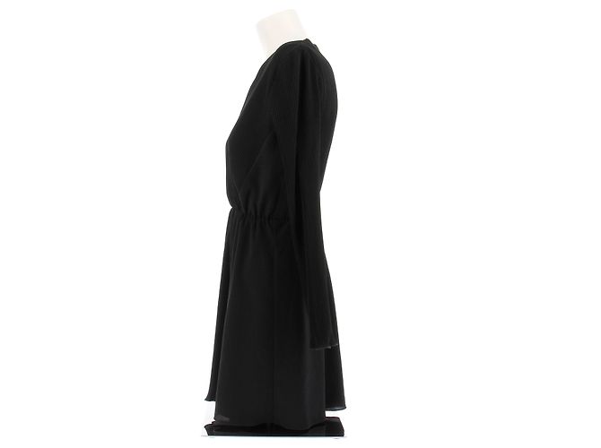 Abito nero a maniche lunghe Carven - vista 4