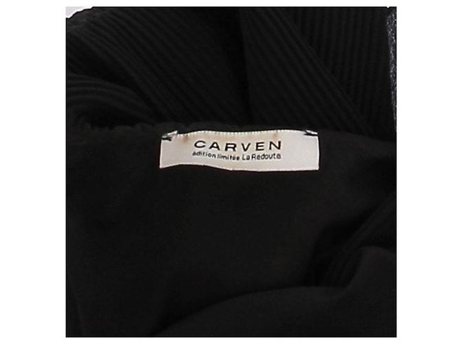 Abito nero a maniche lunghe Carven - vista 5