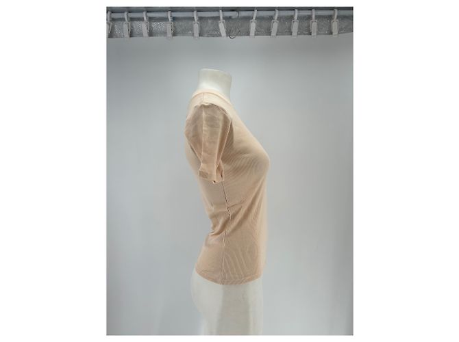 Autre Marque LOULOU STUDIO AVALYN Kurzarmtop rosa Pink - Ansicht 3