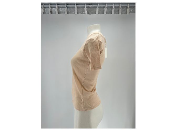 Autre Marque LOULOU STUDIO AVALYN Kurzarmtop rosa Pink - Ansicht 4