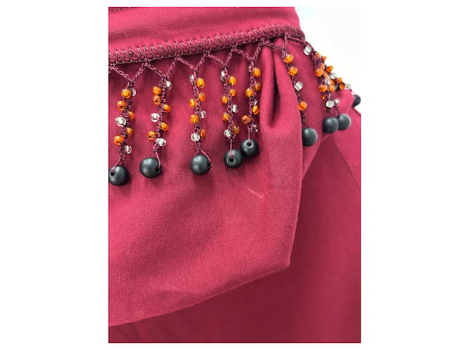 Autre Marque Sudadera con capucha burdeos - vista 6