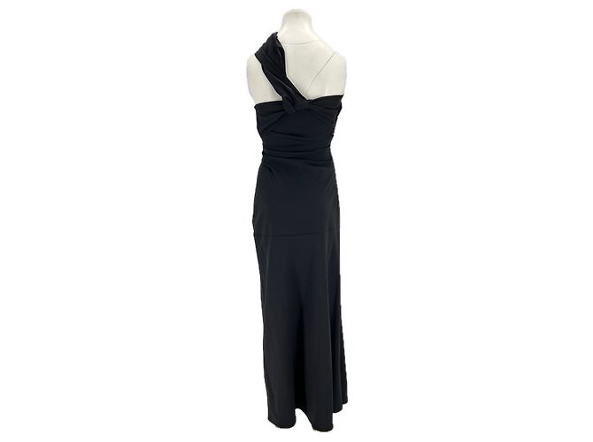 Marc by Marc Jacobs Schwarzes Kleid aus Mischwolle - Ansicht 2