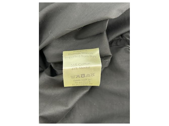 Camicia DMN in cotone nera S Nero - vista 6