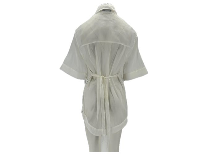 Autre Marque Camicia bianca trasparente APPARIS Bianco - vista 2