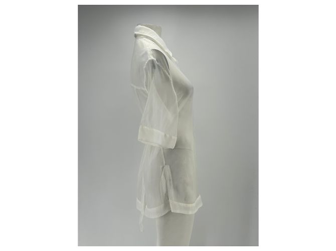 Autre Marque Camicia bianca trasparente APPARIS Bianco - vista 3