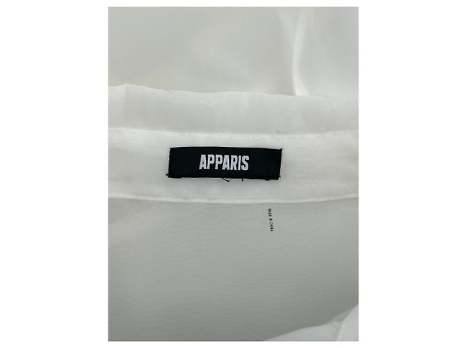 Autre Marque Camicia bianca trasparente APPARIS Bianco - vista 7