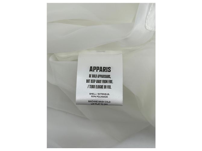 Autre Marque Camicia bianca trasparente APPARIS Bianco - vista 8