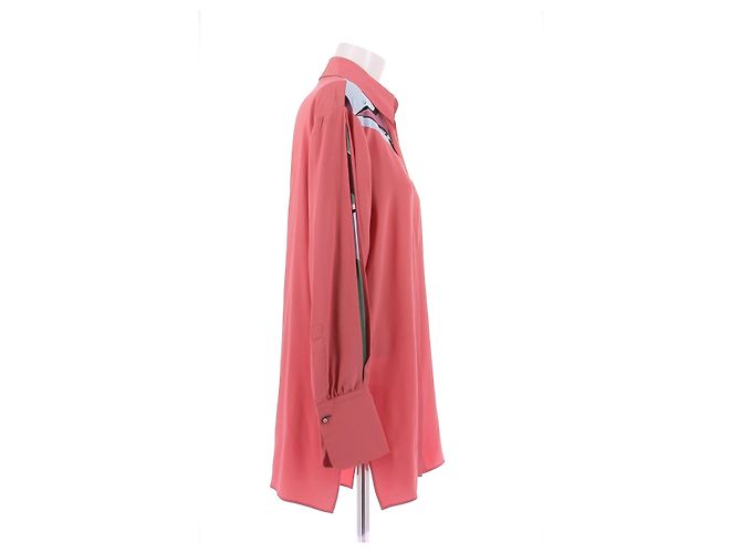 Camisa de seda Emilio Pucci naranja - vista 3