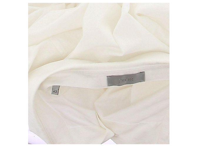 Dior Chemise blanche à monogramme - vue 7