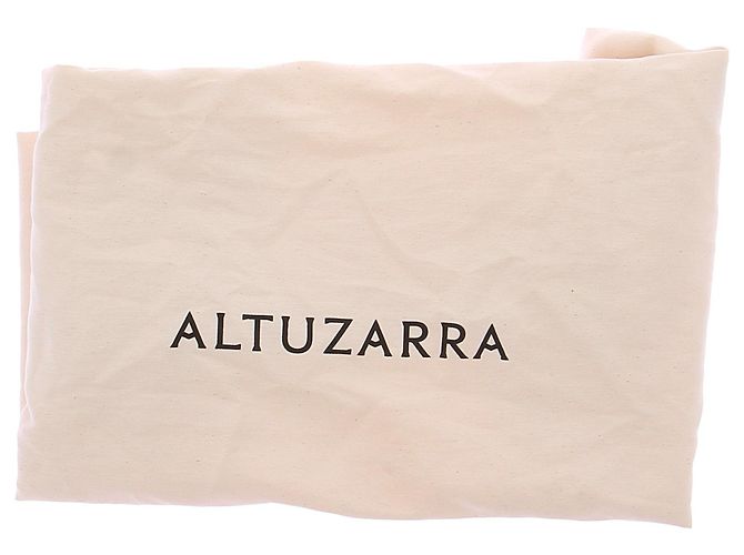 Bolsa de mão Altuzarra Origami em camurça bege com bolas prateadas - vista 9