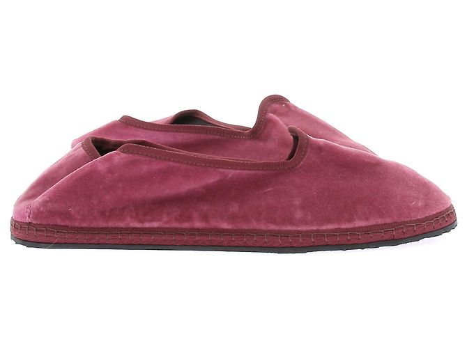 Pierre Balmain Samtballerinas Bordeaux - Ansicht 2