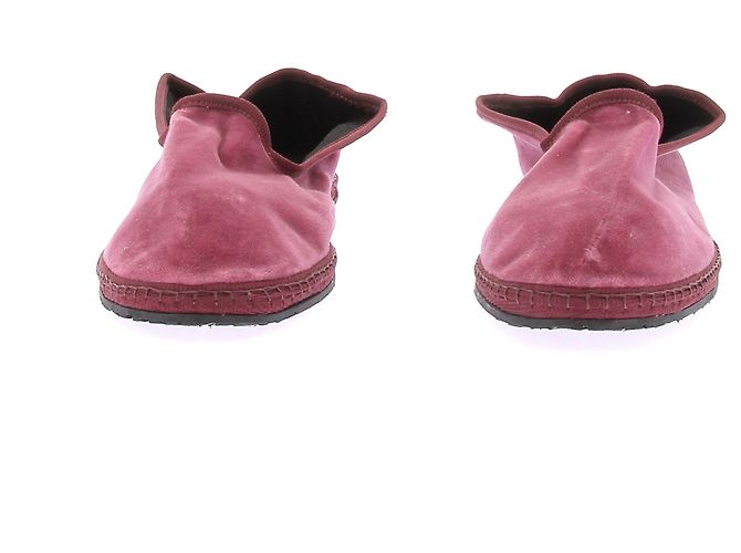 Pierre Balmain Samtballerinas Bordeaux - Ansicht 4