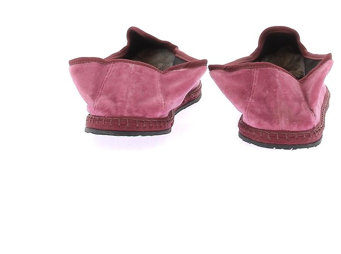Pierre Balmain Samtballerinas Bordeaux - Ansicht 5