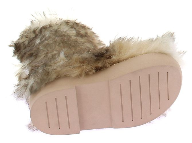 Autre Marque Botas de piel sintética Beige - vista 7
