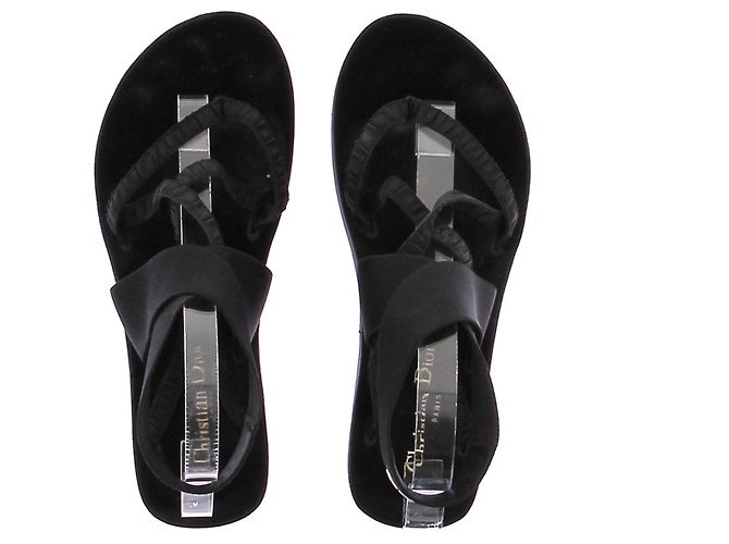 Dior Plateausandalen Schwarz - Ansicht 6