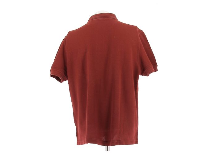Polo Berluti in cotone rosso - vista 2