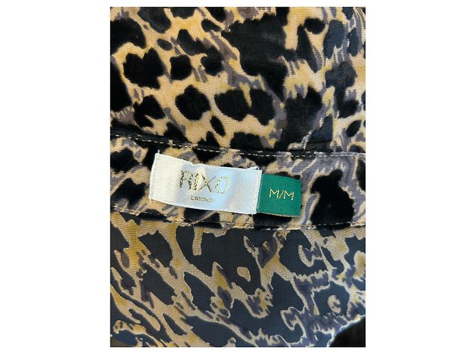 Autre Marque Camicia in seta leopardata Beige - vista 5