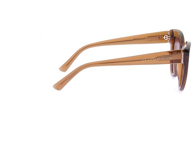 Autre Marque Gafas de sol marrones Castaño - vista 4