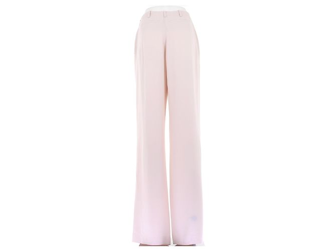Pantalones rectos rosa claro Chloé - vista 2