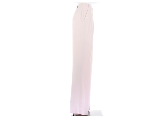 Pantalones rectos rosa claro Chloé - vista 3