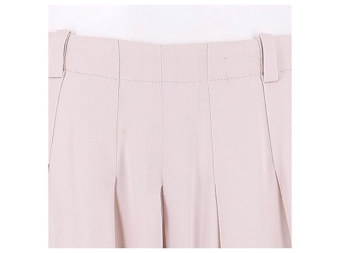 Pantalones rectos rosa claro Chloé - vista 5