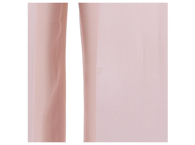 Pantalones rectos rosa claro Chloé - vista 6
