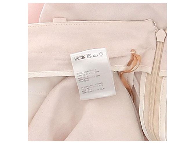 Pantalones rectos rosa claro Chloé - vista 9