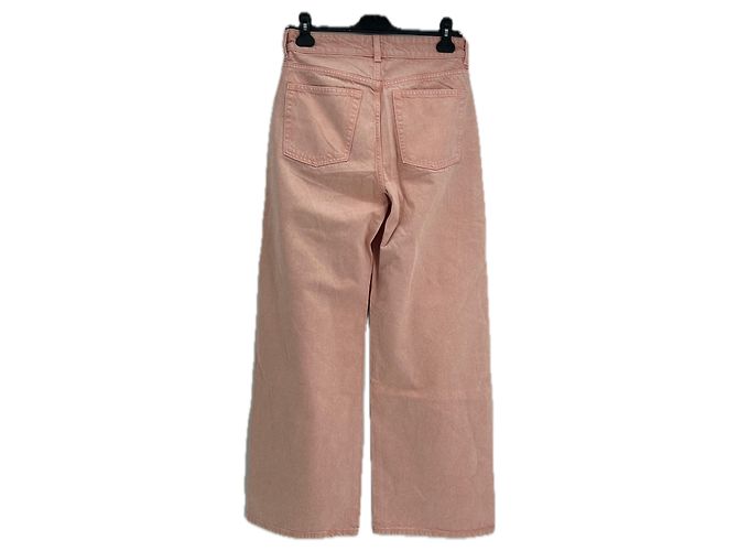 & Other Stories Calça larga rosa salmão - vista 2