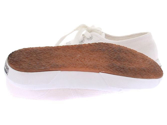 Superga Weiße Leinenschuhe - Ansicht 6