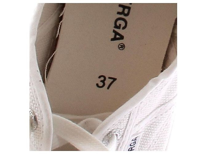 Superga Weiße Leinenschuhe - Ansicht 8