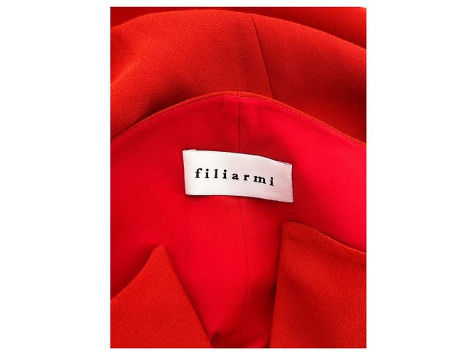 Autre Marque Falda larga roja FILIARMI - vista 5