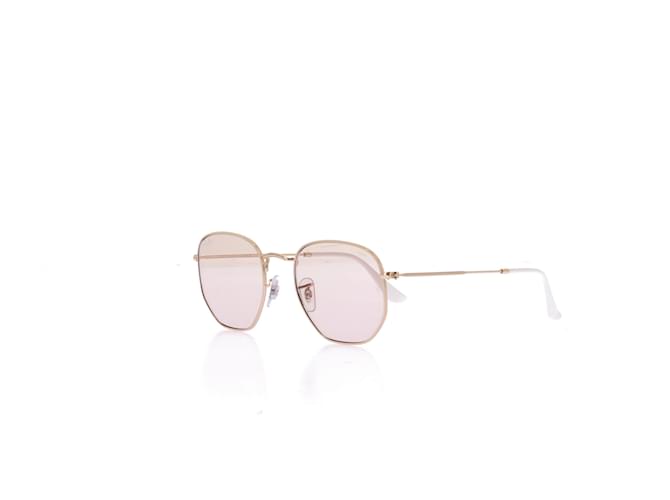Ray-Ban Gafas de sol doradas "Hexagonal" Dorado - vista 5