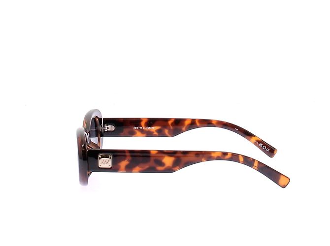 Autre Marque Gafas de sol escamosas "Hey Ya" Castaño - vista 4